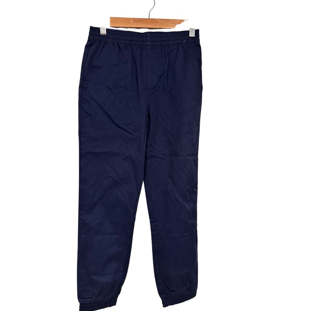 French Toast Boys Pull On Twill Jogger in Navy Size 12 NWT
